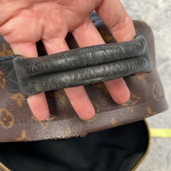 Louis Vuitton Reverse Monogram Palm Springs Backpack PM Brown Logo - Picture 14 of 17